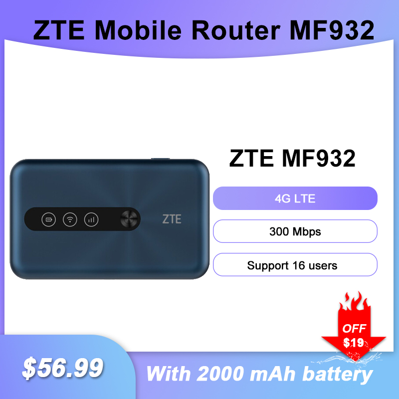   ZTE 4G   MF932     LTE 4g  sim ī ޴ ֽ   zte roteador MF932